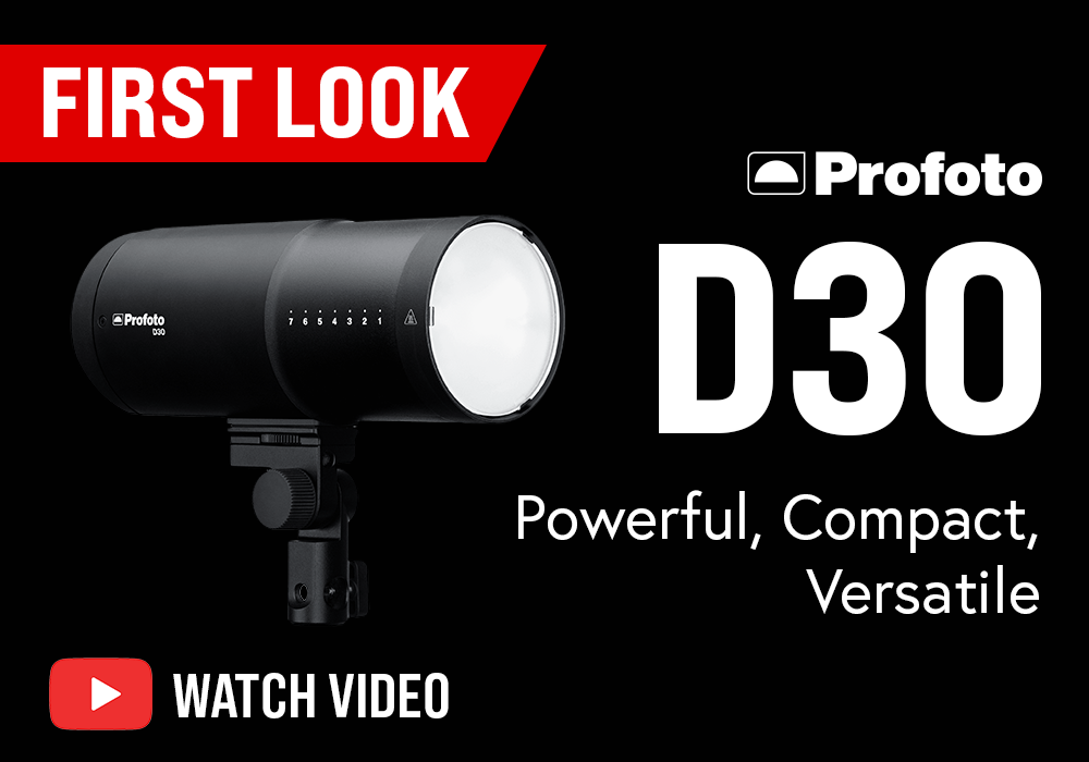 First Look At The Profoto D30: Powerful, Compact, and Versatile Monolight for Every Photographer!