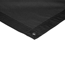 12' x 20' Black Solid Duvetyne Image 0