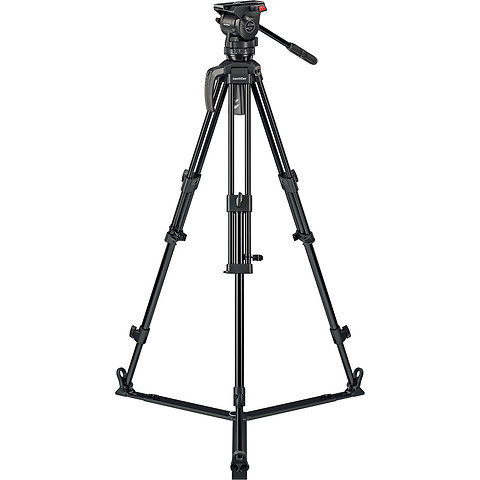 75/2 Mark II Aluminum Tripod System with Ace M Fluid Head & Ground Spreader Image 0