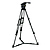 Vision 100 2-Stage Aluminium Tripod System with Dolly