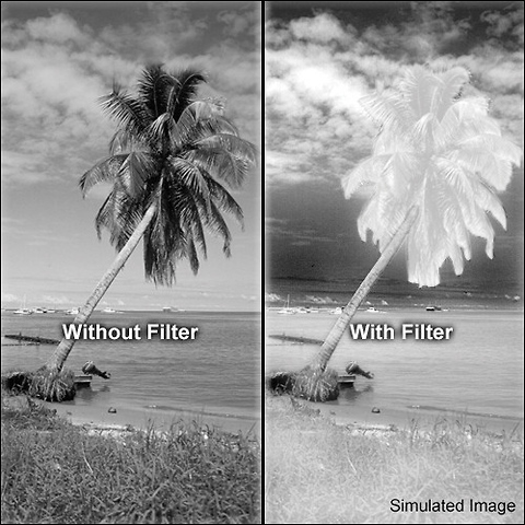 67mm #RM90 Infrared Glass Filter Image 0