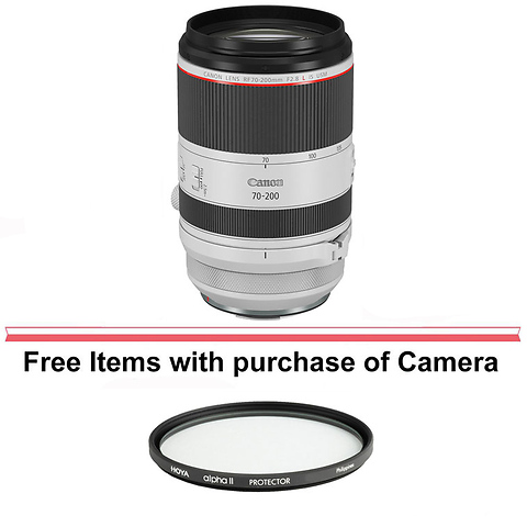 RF 70-200mm f/2.8 L IS USM Lens with CarePAK PLUS Accidental Damage Protection Image 0