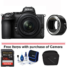 Z 5 Mirrorless Digital Camera with 24-50mm Lens and FTZ II Mount Adapter Image 0