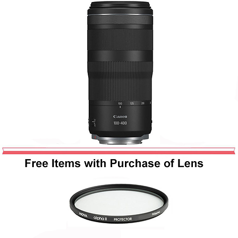 RF 100-400mm f/5.6-8 IS USM Lens Image 0