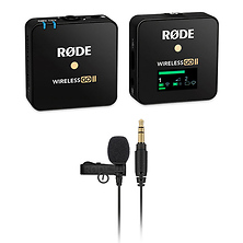Wireless GO II Single Compact Digital Wireless Microphone System/Recorder (2.4 GHz) with Lavalier GO Omnidirectional Lavalier Microphone Image 0