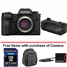 X-H2 Mirrorless Digital Camera Body with VG-XH Vertical Battery Grip Image 0