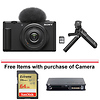 ZV-1F Vlogging Camera (Black) with Sony Vlogger's Accessory KIT (ACC-VC1) Thumbnail 0