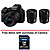 Lumix DC-S5 II Mirrorless Digital Camera with 20-60mm Lens (Black), Lumix S 50mm f/1.8 Lens, and Lumix S 85mm f/1.8 Lens