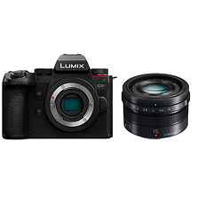 Lumix DC-G9 II Mirrorless Micro Four Thirds Digital Camera Body with LUMIX G Leica DG Summilux 15mm f/1.7 Lens (Black) Image 0