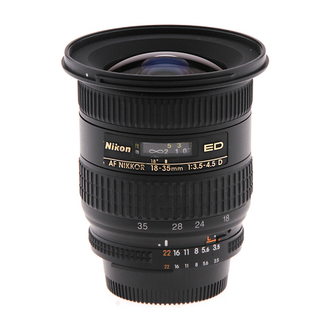 AF Nikkor 18-35mm f/3.5-4.5D ED-IF Zoom Lens - Pre-Owned Image 1