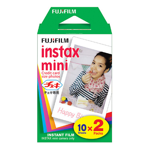 Fuji Instax Mini Instant Color Print Film (Twin Pack)