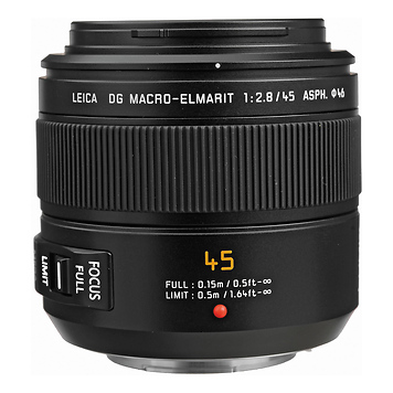 45mm f/2.8 Leica DG Macro-Elmarit Aspherical Mega O.I.S. Lens