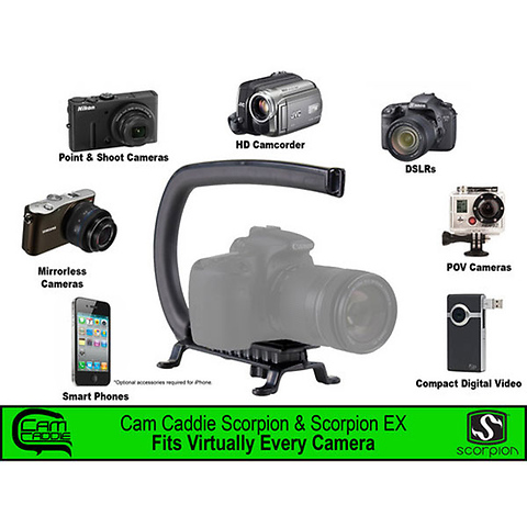 0CC-0100-00 Scorpion Universal Stabilizing Camera Handle Image 1