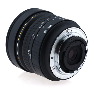 Sigma 8mm F 3 5 Ex Dg Circular Fisheye Auto Focus Lens Nikon Open Box o