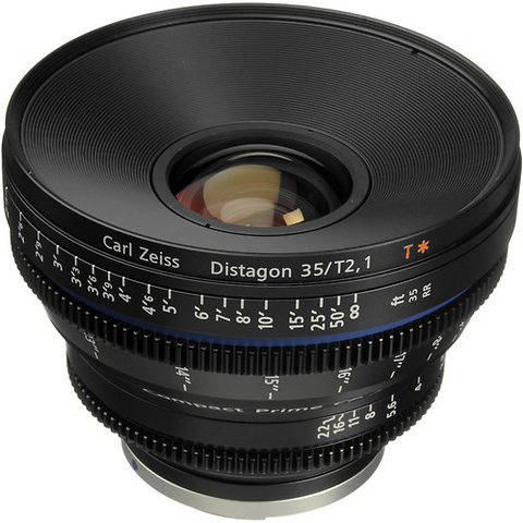 CP.2 Distagon 35mm/T2.1 T* Compact Prime Cine (EF Mount) Lens - Pre-Owned Image 1