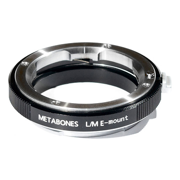 Leica M Mount Lens to Sony NEX Camera Lens Mount Adapter (Black)