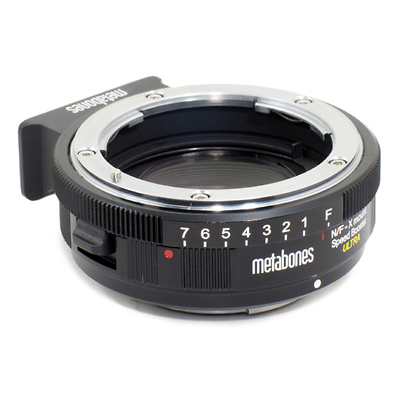 Metabones Nikon F Mount Lens To Fujifilm X Mount Camera Speed Booster Ultra Mb Spnfg X Bm2