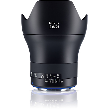 Milvus 21mm f/2.8 ZE Lens (Canon EF-Mount)