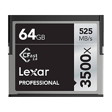 64GB Pro 3500X CFast 2.0 Memory Card (445MB/s) Image 0