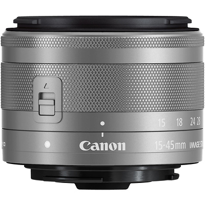 Canon Ef M 15 45mm F 3 5 6 3 Is Stm Lens Silver