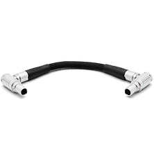 Braided Video Cable for LCD/EVF Display (Right-Angle Connectors, 12 in.) Image 0