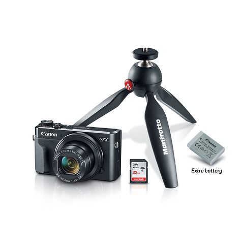 Canon PowerShot G7 X Mark II Video Creator Kit