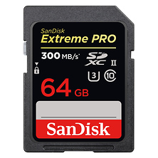 64GB Extreme Pro UHS-II SDXC Memory Card (260MB/s) Image 0