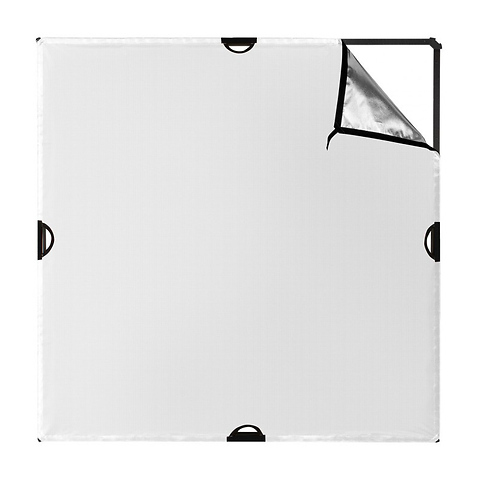 Fabric ONLY for Scrim Jim Frame Small (Silver/White) Image 0