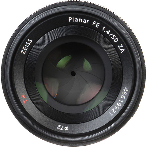 Planar T* FE 50mm f/1.4 ZA E-Mount Lens - Pre-Owned Image 1