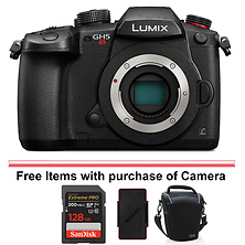 LUMIX DC-GH5S Mirrorless Micro Four Thirds Digital Camera Body (Black) Image 0