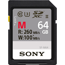 64GB M Series UHS-II SDXC Memory Card Image 0