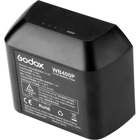 Battery for AD400Pro Flash Image 0