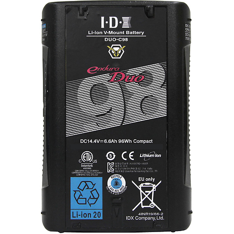 DUO-C98 96Wh High-Load Battery with D-Tap Advanced, Standard D-Tap & USB Port Image 0