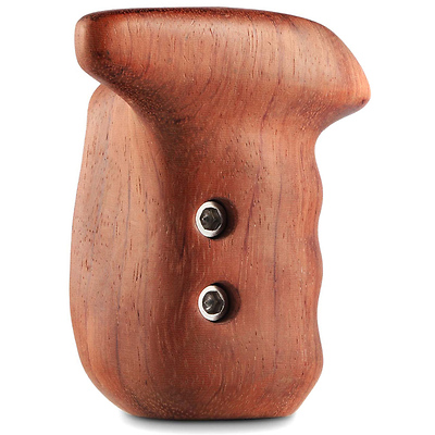 Smallrig Wooden Handgrip With Nato Clamp Right Hand