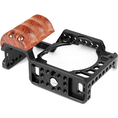 Smallrig Cage Kit With Wooden Grip For Sony A6500