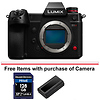 Lumix DC-S1H Mirrorless Digital Camera Body (Black) Thumbnail 0