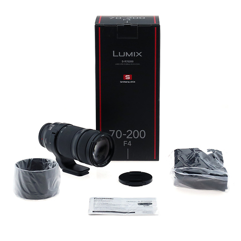 Lumix S PRO 70-200mm f/4 O.I.S. Lens - Open Box Image 0