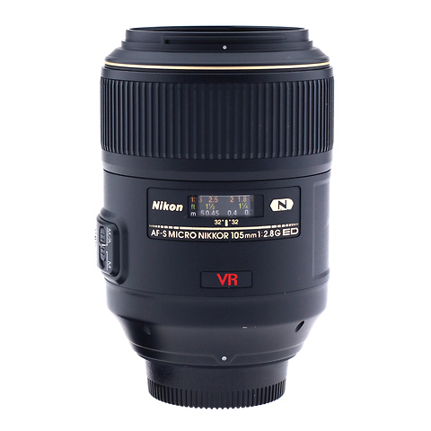 NIKKOR AF-S 105mm  VR Micro- f/2.8G IF-ED Lens - Pre-Owned Image 0
