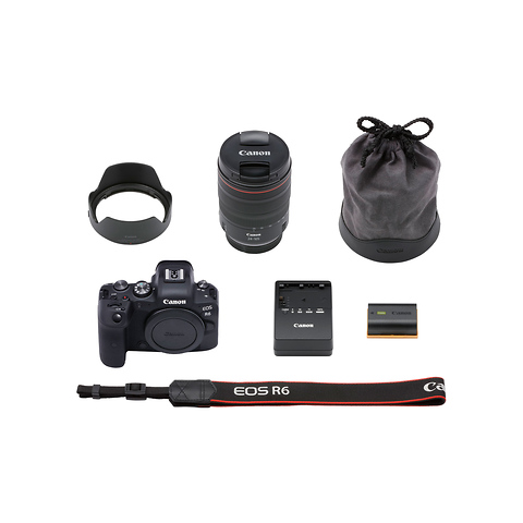 Canon EOS R6 20.1 MP Mirrorless Digital Camera - Black for sale online
