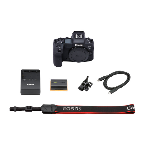 EOS R5 Mirrorless Digital Camera Body with BG-R10 Battery Grip Image 3