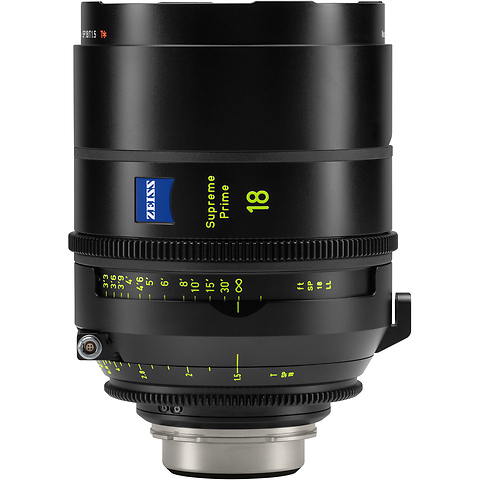 Supreme Prime 18mm T1.5 Lens (Feet, PL Mount) Image 0