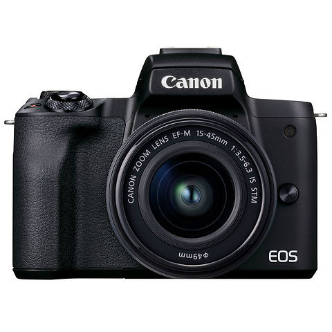 kruipen Heb geleerd onderwerp Canon EOS M50 Mark II Mirrorless Digital Camera with 15-45mm Lens Content  Creator Kit