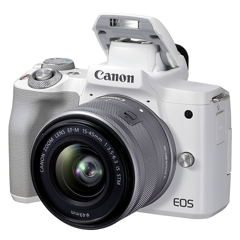 Canon M50 Mark II Mirrorless Digital Camera with 15-45mm Lens