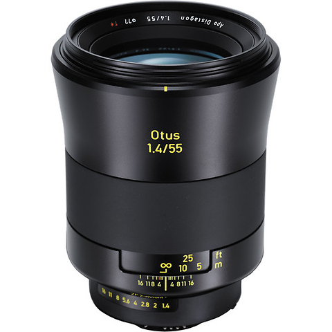 Otus 55mm f/1.4 ZF.2 Manual Focus Lens for Nikon F Mount - Pre-Owned Image 1