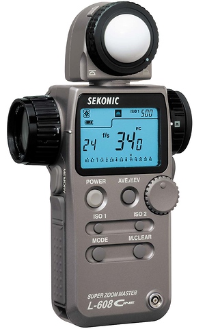 Sekonic | L-608 Super Cine Zoom Master Light Meter - Pre-Owned