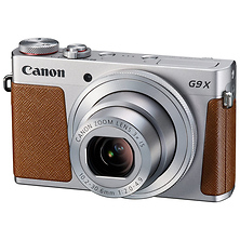 PowerShot G9X Digital Camera Silver/Brown - Pre-Owned Image 0