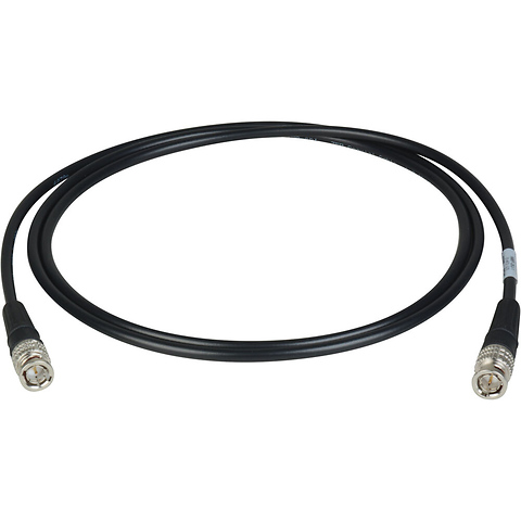 2 ft. Canare 12G-SDI 4K UHD Mini-Coax BNC Male to Male Cable Image 0