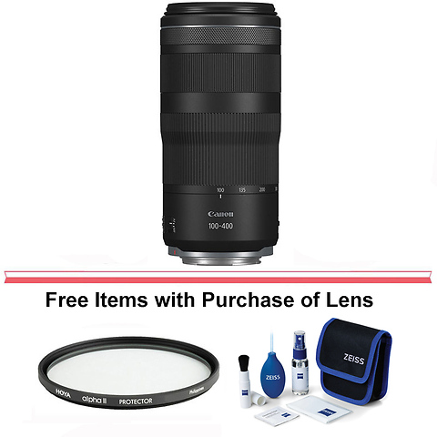 RF 100-400mm f/5.6-8 IS USM Lens Image 0