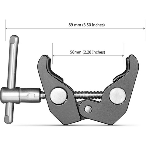 Super Clamp with 1/4 in.-20 and 3/8 in.-16 Threads (Pair) Image 3