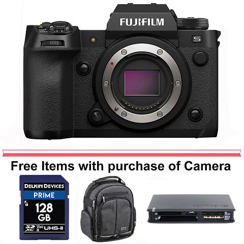 X-H2S Mirrorless Digital Camera Body with FT-XH File Transmitter Grip Image 8